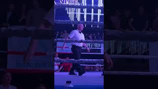 Dropped 3 times in 30 seconds #boxing #fightnight #motivation