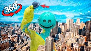 Doey is Wrecking the City!  He's ALIVE ...  Poppy Playtime Chapter 4 / 4K VR