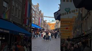 COLORFUL STREET OF AMSTERDAM - REGULIERS | WALKING TOUR IN AMSTERDAM #shorts #pov #mentalhealth