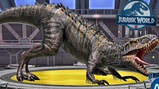 Jurassic World Alive - Indominus Rex mod 2 / Fukuiraptor