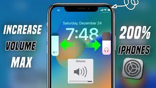 How to increase Max Volume On iPhone [ 200% ] | iPhone Me Volume kaise badhaye in hindi