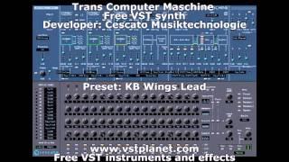 Trans Computer Maschine - Free VST synth - vstplanet.com