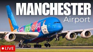 LIVE Manchester Airport Plane Spotting 