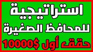 خطة مالية واستراتيجية قوية للمحافظ الصغيرة - حقق أول 10 الاف دولار بحياتك