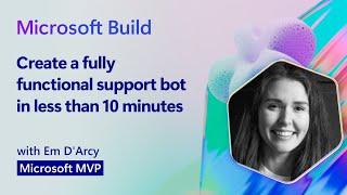 Create a fully functional support bot in less than 10 minutes