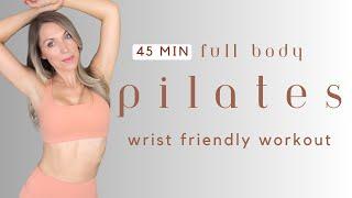 45-Min Full-Body Wrist-Friendly Workout | Sculpt Arms, Abs, Glutes & Thighs