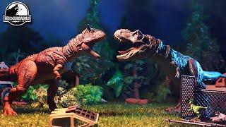 Tyrannosaurus vs. Carnotaurus! Fury vs. Ferocity | The Adventures of Baby Tyrannosaurus