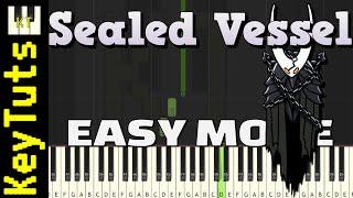 Sealed Vessel from Hollow Knight - Easy Mode [Piano Tutorial] (Synthesia)