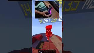 12 CPS Handcam Controller | Minecraft PVP #minecraft #shorts #controller #pvp