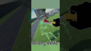 Can my knife kill the null agent?  #bonelabmods #bonelab #vr