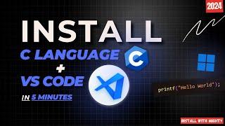 How to Install C Language & VS Code on Windows 11 (2024) | Best Settings + Extensions for Beginners!