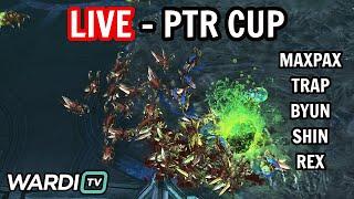 LIVE : WARDITV NEW PATCH GROUP B - MAXPAX, BYUN, TRAP, SHIN, REX [StarCraft 2]