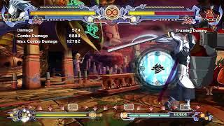 BBCT - Hakumen 13k damage combo