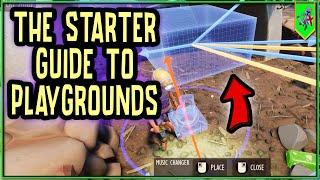 Basics and Beginner Guide to the New Playgrounds Game Mode in Grounded  -Make it and Break It