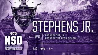 John Stephens Jr. - #CarterBoys18