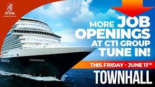 TOWNHALL Ep. 54: News for Crew - More Jobs on The Way