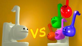 Skibidi Toilet Otamatone 1 vs 5 ?!