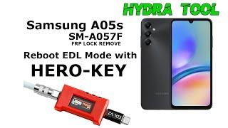 Samsung A05s [SM-A057F] (BIT4,BIT5) FRP Remove with HYDRA TOOL