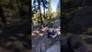 Pro Line Chute of "Tell No Tales" (TNT) Gnarliest Trail in North Star Bike Park #mtb #downhill