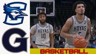 CREIGHTON vs GEORGETOWN Basketball Game Full Highlights 2024