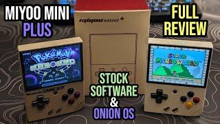 Miyoo Mini Plus - Full Review / Overview of Stock Software & Onion OS