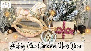 Shabby Chic Christmas Home Decor Thrift Flips using IOD Moulds | DIY Teacup Ornament & Tree Pot