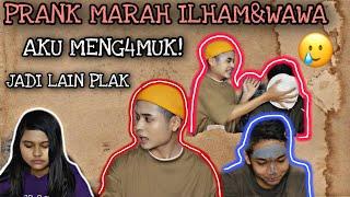 PRANK MARAH B4BY ILHAM & WAWA️| LAWAK WEHH️|