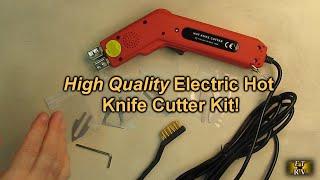 BEAMNOVA 100W Electric Hot Knife Cutter, 932°F  (500° C) 4 Blades, Case, Wire Brush REVIEW