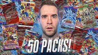 INSANE Opening 50 OLD Yugioh Packs For 250K Subscribers! | 250K Special WEEK