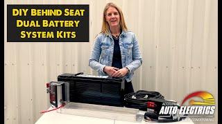 DIY Behind Seat Dual Battery System Kits | Accelerate Auto Electrics