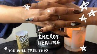 5 Minute Healing | Reiki Master Energy | ASMR Tingles | Full Face April
