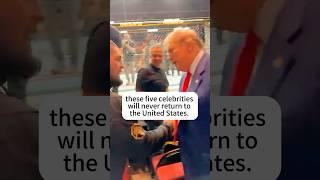 There five celebrities will never return to the United States #kerwindubois #stevencuoco