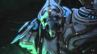 Starcraft 2 - Керриган против Артаниса и против гибрида Зерго-Протосса - ролик наследие пустоты.