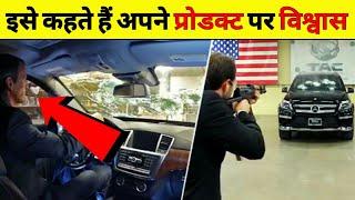 Ak 47 से Bullet Proof Mercedes - Benz पर Shot किया गया  | Ye Facth Rk | #shorts