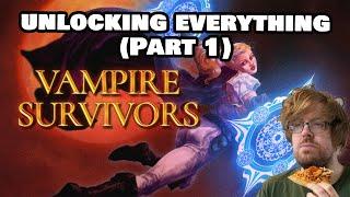 Unlocking every secret, character, weapon and achievement in Vampire Survivors (Part 1)