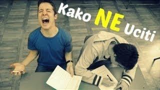 Kako NE učiti !!!