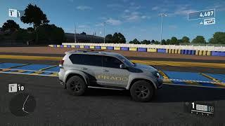 Forza 7 Toyoata Land Cruiser Prado Arctic Track AT37 Game play & Top Speed!