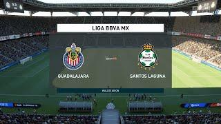 FIFA 22 | Guadalajara vs Santos Laguna - Club Friendly Prediction | 16/06/2022 | Gameplay