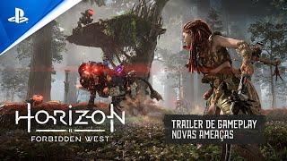 Horizon Forbidden West - Trailer de gameplay de novas ameaças | PS5, PS4