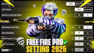 Control Setting Free Fire | Pro Player Setting Free Fire 2025 | Free Fire Setting | Free Fire | FF