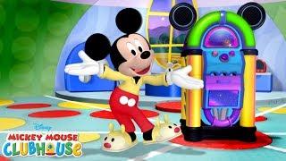 Pajama Party Hot Dog Dance! | Music Video | Mickey Mouse Clubhouse | @disneyjr