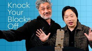 INTERIOR CHINATOWN's Taika Waititi & Jimmy O. Yang play KNOCK YOUR BLOCKS OFF | TV Insider