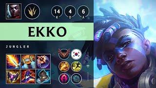 Ekko Jungle vs Viego - KR Grandmaster Patch 25.10