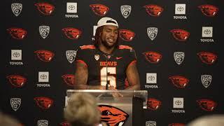 Oregon State Football Post-Game: Damien Martinez vs. UC Davis (9/9/23)