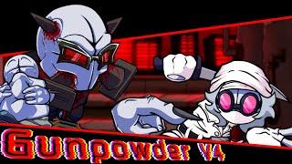Gunpowder V4 But Mag Agent Torture Vs White Hank Sings Cover [FNF]