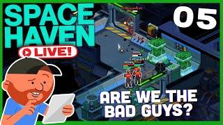 Space Haven [LIVE] S12 E05 | This Time, We Play SMART | Space-ship Building Sim