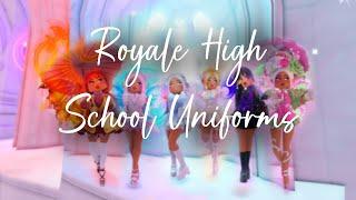 Attempting to Create Uniforms for Each Element on Royale High!