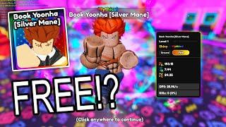 How To GET BOOK YOONHA SHOWCASE! In ANIME REBORN SOLO LEVELING PART 2! Roblox