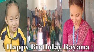 Happy birthday Rayana... my little angel....love you lots...