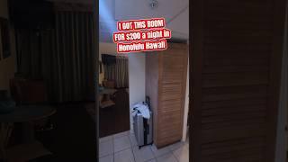 THIS IS THE CHEAPEST ROOM I COULD FIND IN HAWAII AND IT WAS....